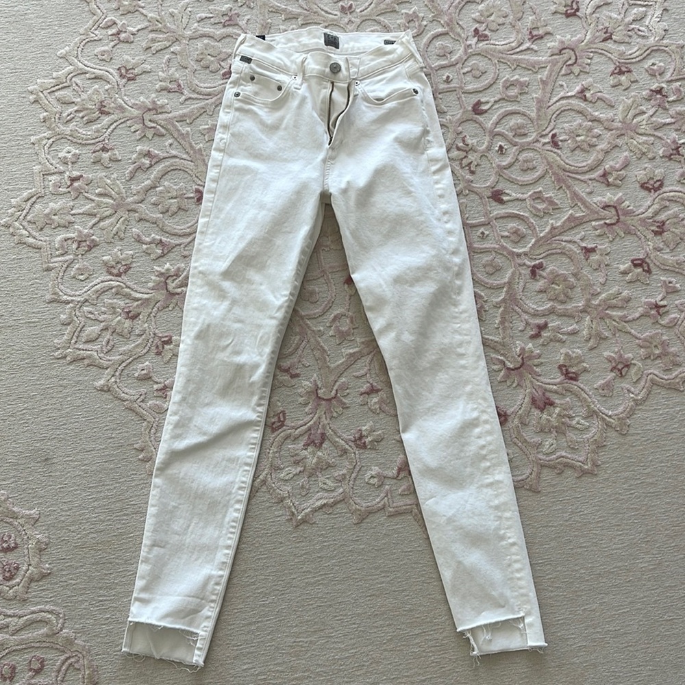 Citizens of humanity white skinny jeans